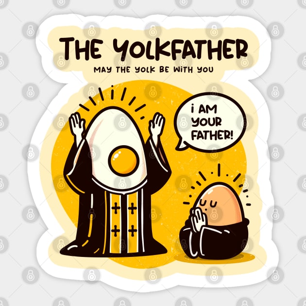 THE YOLKFATHER Sticker by Fabrik